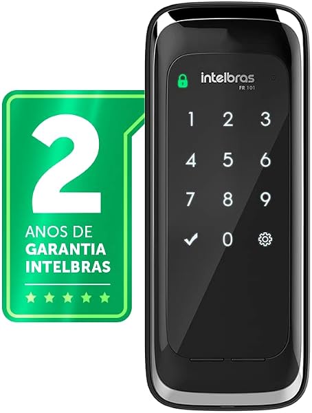 Fechadura Digital Touch Screen FR 101 Intelbras