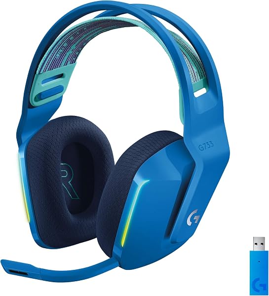 Headset Gamer Sem Fio Logitech G733