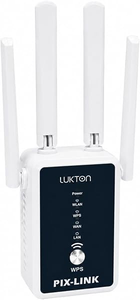 Repetidor Wi-Fi Dual Band 4 Antenas