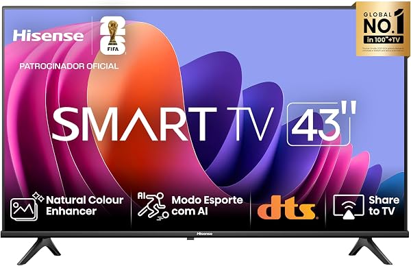 Smart TV Hisense 43 Polegadas FHD