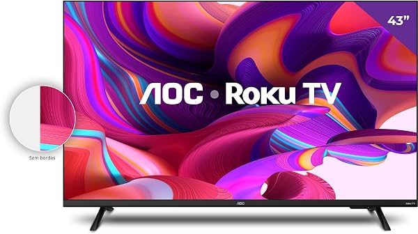 Smart TV LED AOC 43 Polegadas 43S5135